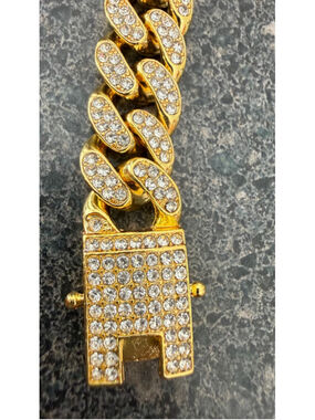 Fashion Iced Out Miami Cuban Link Bracelet